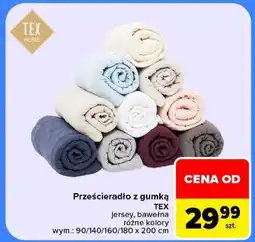 Carrefour Prześcieradło z gumką oferta