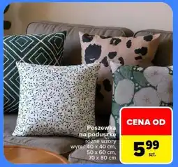 Carrefour Poszewka na poduszkę oferta