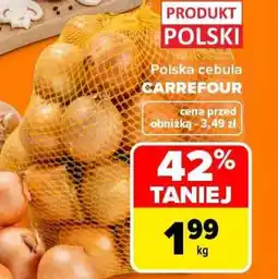 Carrefour Polska cebula oferta