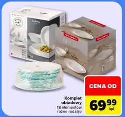 Carrefour Komplet obiadowy oferta