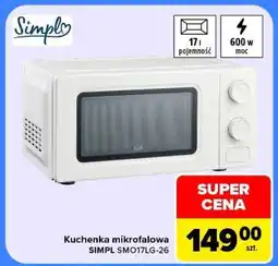 Carrefour Kuchenka mikrofalowa oferta