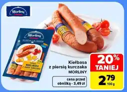 Carrefour Kiełbasa z piersią kurczaka Morliny oferta