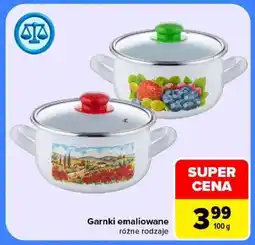 Carrefour Garnki emaliowane oferta