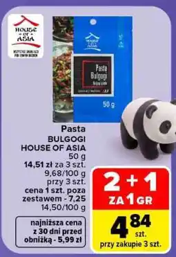 Carrefour Pasta BULGOGI HOUSE OF ASIA oferta