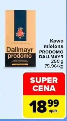 Carrefour Kawa mielona prodomo Dallmayr oferta