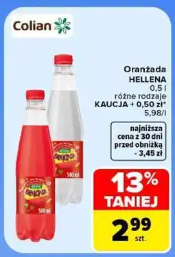 Carrefour Oranżada Hellena oferta