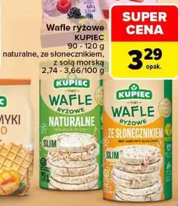 Carrefour Wafle ryżowe KUPIEC oferta