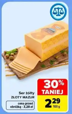 Carrefour Ser żółty oferta