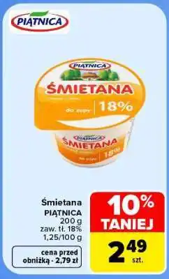 Carrefour Śmietana oferta