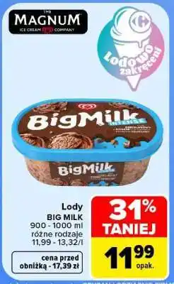 Carrefour Lody Big Milk oferta