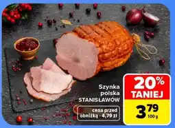 Carrefour Szynka polska STANISŁAWÓW oferta
