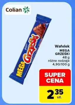 Carrefour Wafelek MEGA GRZEŚKI oferta