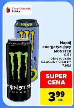 Carrefour Napój energetyzujący Monster oferta