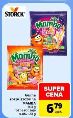 Carrefour Guma rozpuszczalna Mamba oferta