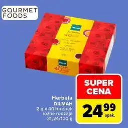 Carrefour Herbata DILMAH oferta