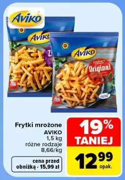 Carrefour Frytki mrożone Aviko oferta