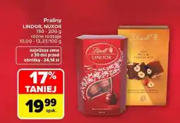Carrefour Praliny LINDOR, NUXOR oferta