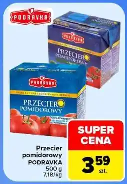 Carrefour Przecier pomidorowy Podravka oferta