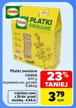 Carrefour Płatki owsiane oferta
