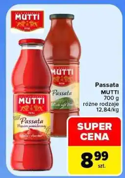 Carrefour Passata Mutti oferta
