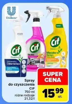 Carrefour Spray do czyszczenia Cif oferta