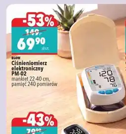 Biedronka Ciśnieniomierz elektroniczny PM-02 oferta