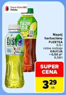 Carrefour FuzeTea oferta