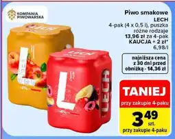 Carrefour Piwo Smakowe Lech oferta