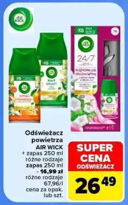 Carrefour Odświeżacz powietrza Air Wick oferta