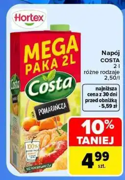 Carrefour Napój COSTA 2 l oferta