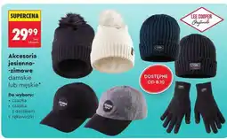 Biedronka Akcesoria jesienno-zimowe damskie lub męskie oferta