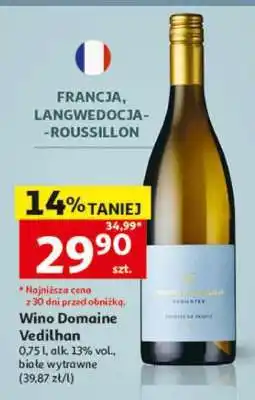 Auchan Wino Domaine Vedilhan oferta