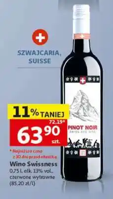 Auchan Wino Swissness oferta