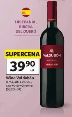 Auchan Wino Valdubón oferta