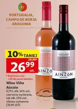 Auchan Wino Viña Ainzon oferta