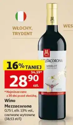 Auchan Wino Mezzacorona oferta