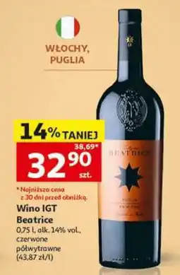 Auchan Wino IGT Beatrice oferta