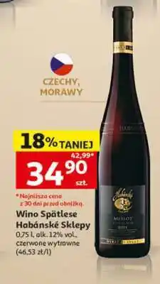 Auchan Wino Spätlese Habánské Sklepy oferta