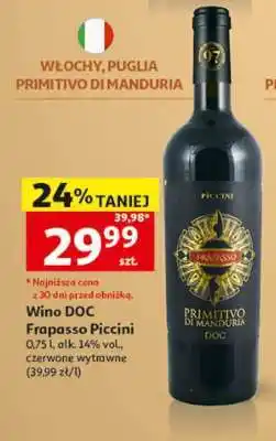 Auchan Wino DOC Frapasso Piccini oferta