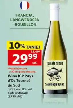 Auchan Wino IGP Pays d'Oc Tournée du Sud oferta