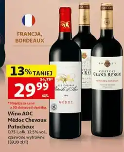 Auchan Wino AOC Médoc Chevaux Patacheux oferta