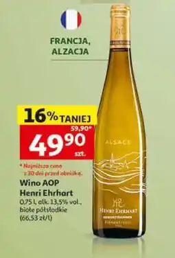 Auchan Wino AOP Henri Ehrhart oferta