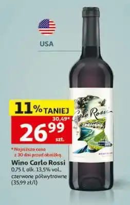 Auchan Wino Carlo Rossi oferta