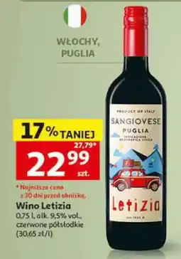 Auchan Wino Letizia oferta