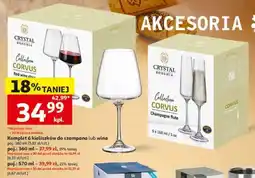 Auchan Komplet 6 kieliszków do szampana lub wina oferta