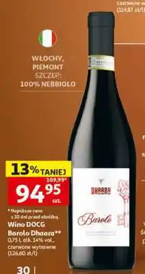 Auchan Barolo Dhaara oferta