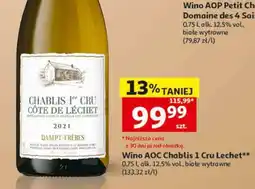 Auchan Wino AOC Chablis 1 Cru Lechet oferta