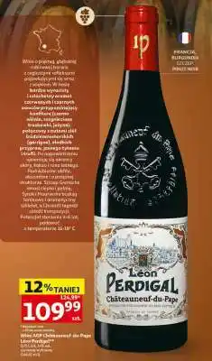 Auchan Wino AOP Châteauneuf-du-Pape Léon Perdigal oferta