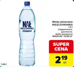 Globi Woda mineralna NAŁĘCZOWIANKA oferta