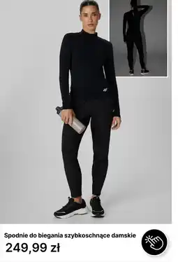 4F Spodnie do biegania szybkoschnące damskie oferta